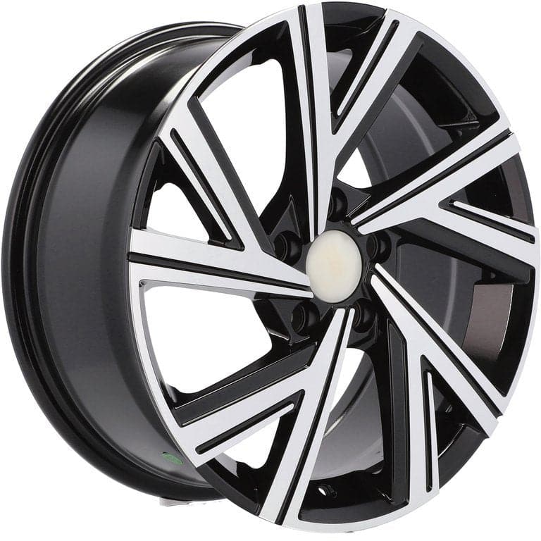Racingline B5805 18x8 5x112 ET45 Black Polished VW - Wheelsup.sk