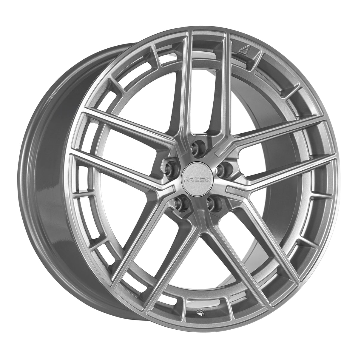 Alu kola Arceo VIENNA 9.5x20 5x114.3 ET40 Silver Diamond | Wheelsup.cz