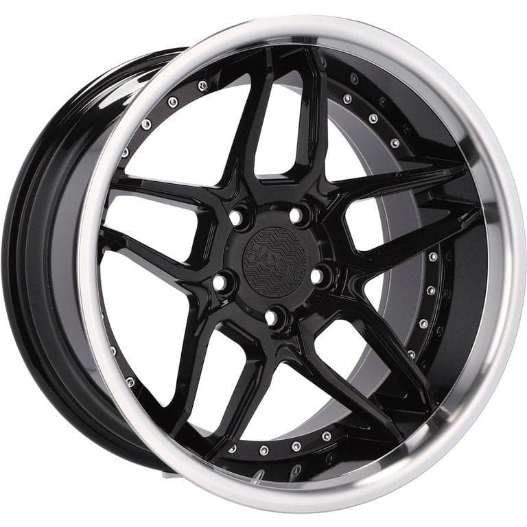 HAXER SSA01 19x8.5 5x120 ET35 Black & Polished Lip BMW - Wheelsup.sk