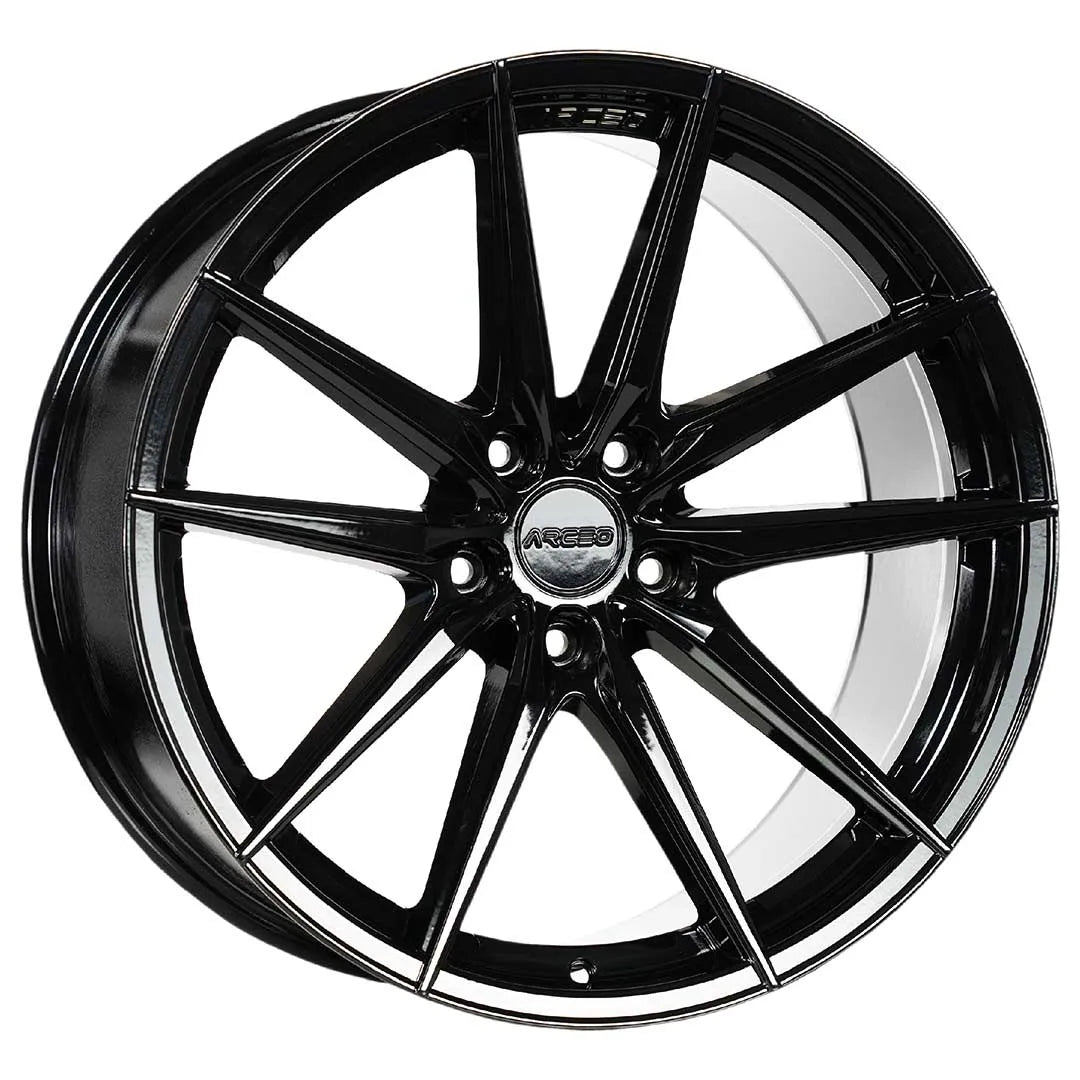 Alu kola Arceo MONACO 9.5x19 5x120 ET37 Glossy Black | Wheelsup.cz