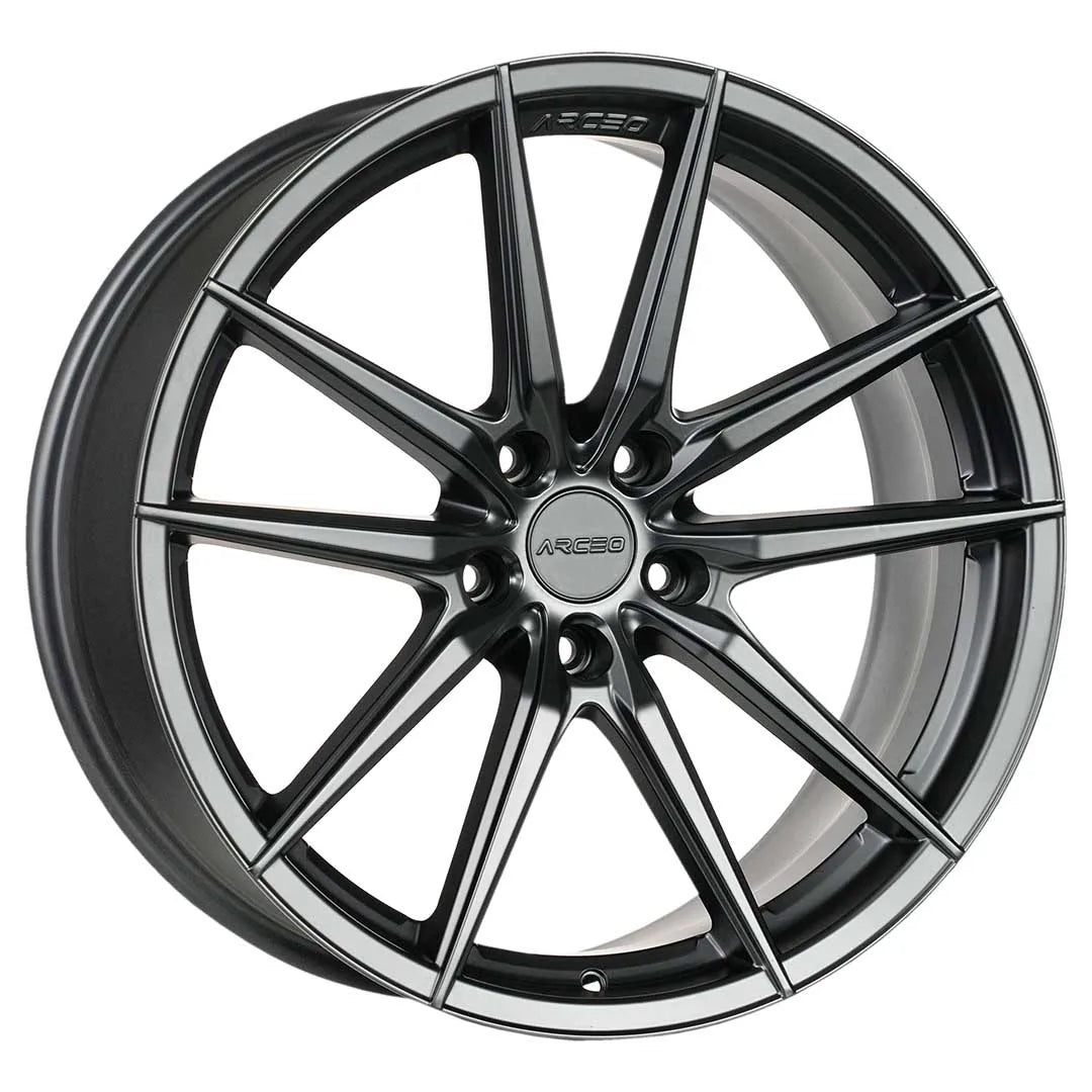 Alu kola Arceo MONACO 8.5x19 5x120 ET30 Matt Titanium Silver | Wheelsup.cz