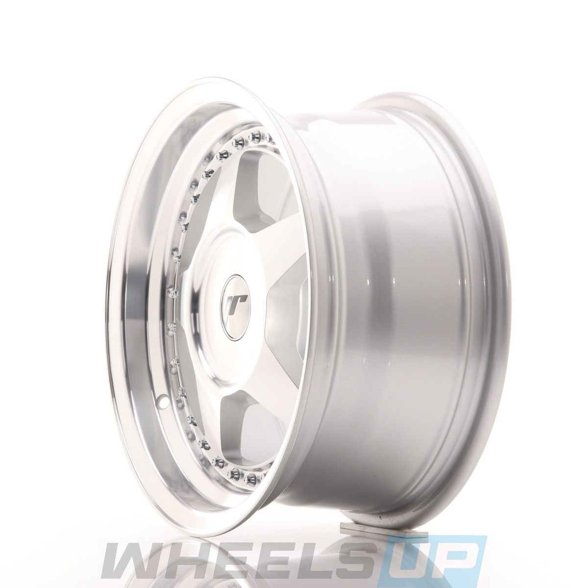 Alu kola Japan Racing JR6 17x9 ET25 5x114/120 Silver Machined Face WheelsUp