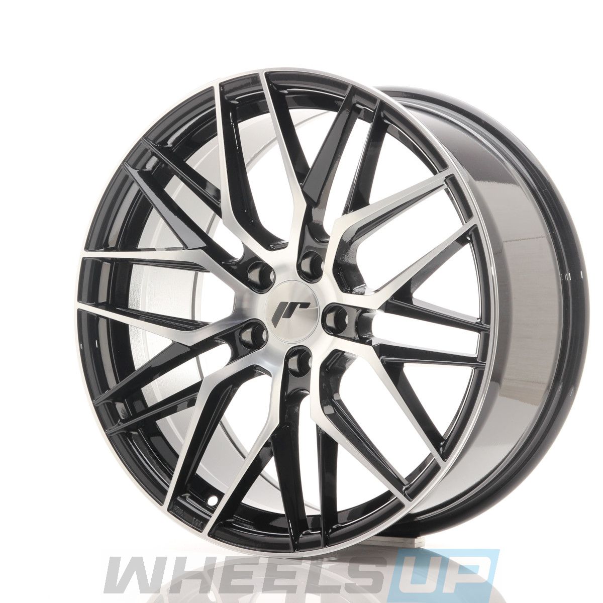 Alu kola Japan Racing JR28 19x8,5 ET40 5x108 Glossy Black Machined Face left | Wheelsup.sk
