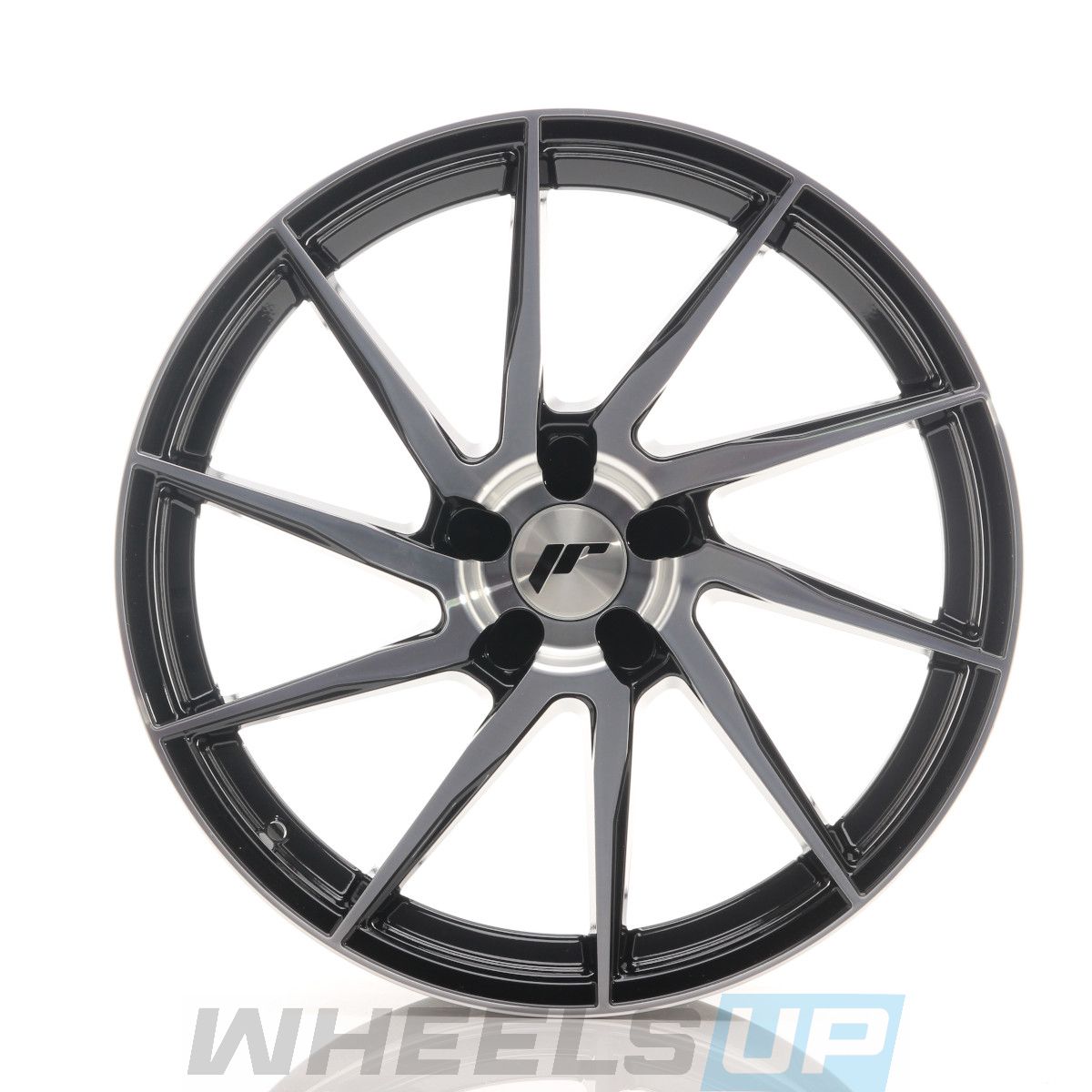 Alu kola Japan Racing JR36 19x8,5 ET20-50 5H BLANK Gloss Black Machined Face WheelsUp