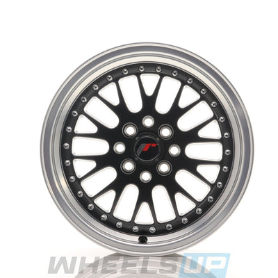 Alu kola Japan Racing JR10 15x8 ET20 4x100/108 Matt Black w/Machined Lip WheelsUp