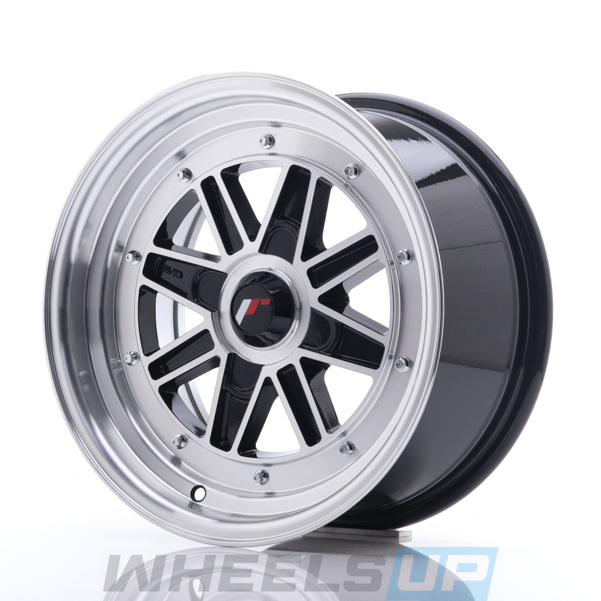 Alu kola Japan Racing JR31 15x7.5 ET20 4H BLANK Gloss Black Machined Face left | Wheelsup.sk