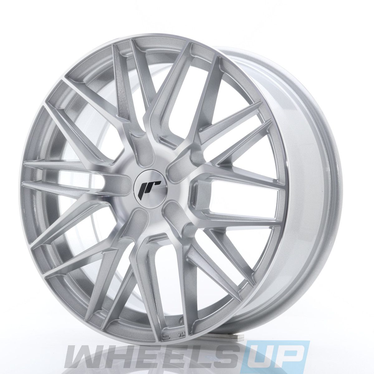 Alu kola Japan Racing JR28 17x8 ET35 5x100 Silver Machined Face left | Wheelsup.sk
