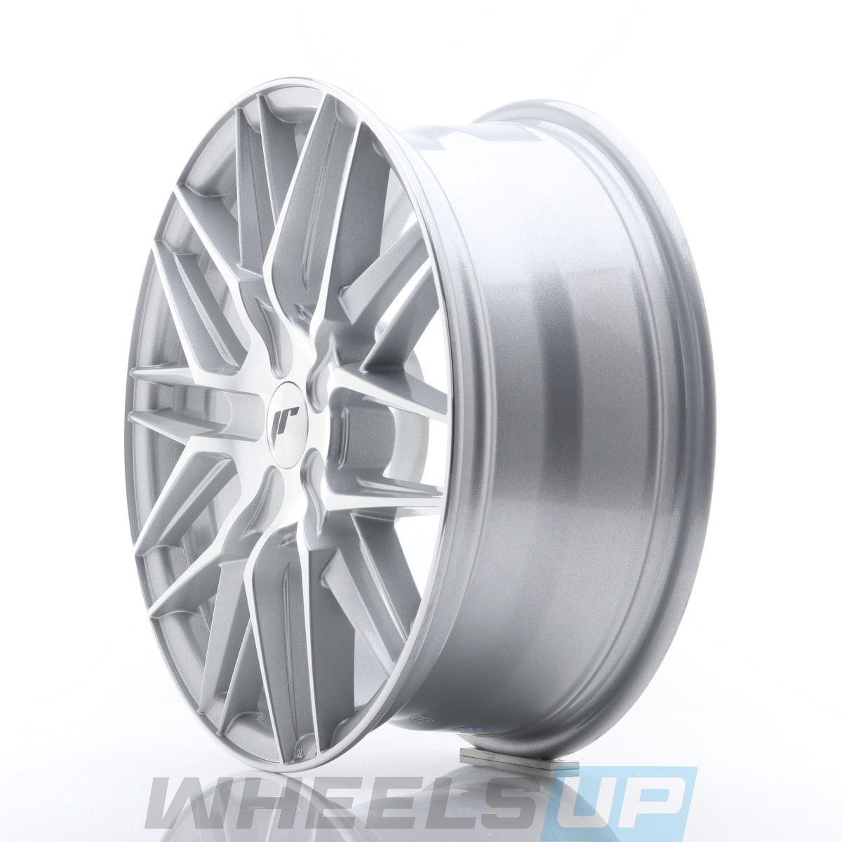 Alu kola Japan Racing JR28 17x8 ET35 5x100 Silver Machined Face profil | Wheelsup.sk