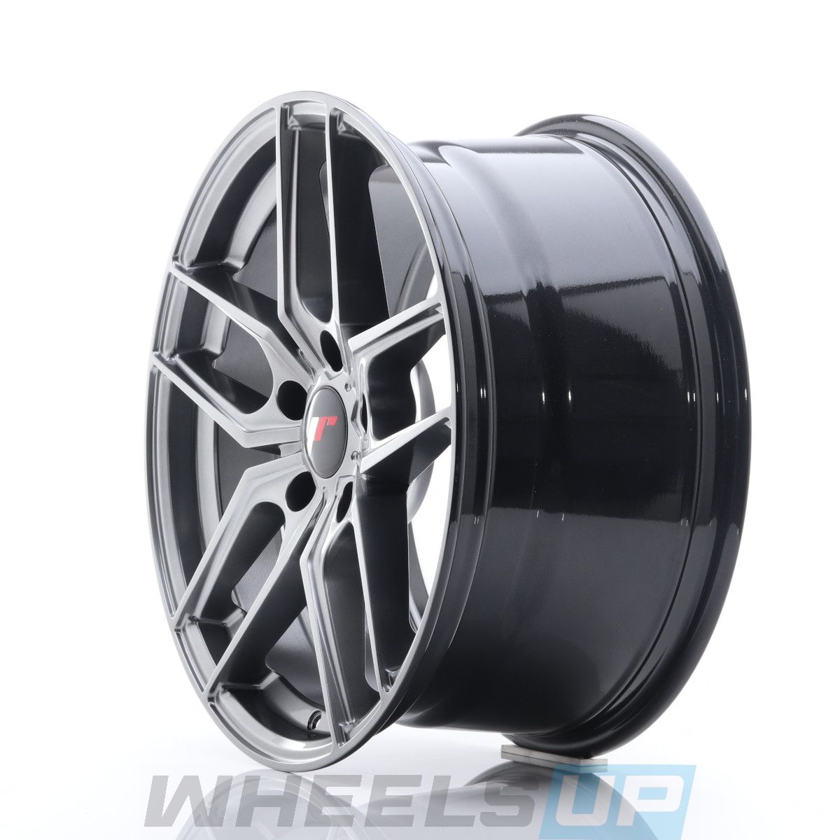 Alu kola Japan Racing JR25 18x8,5 ET40 5x112 Hyper Black profil | Wheelsup.sk