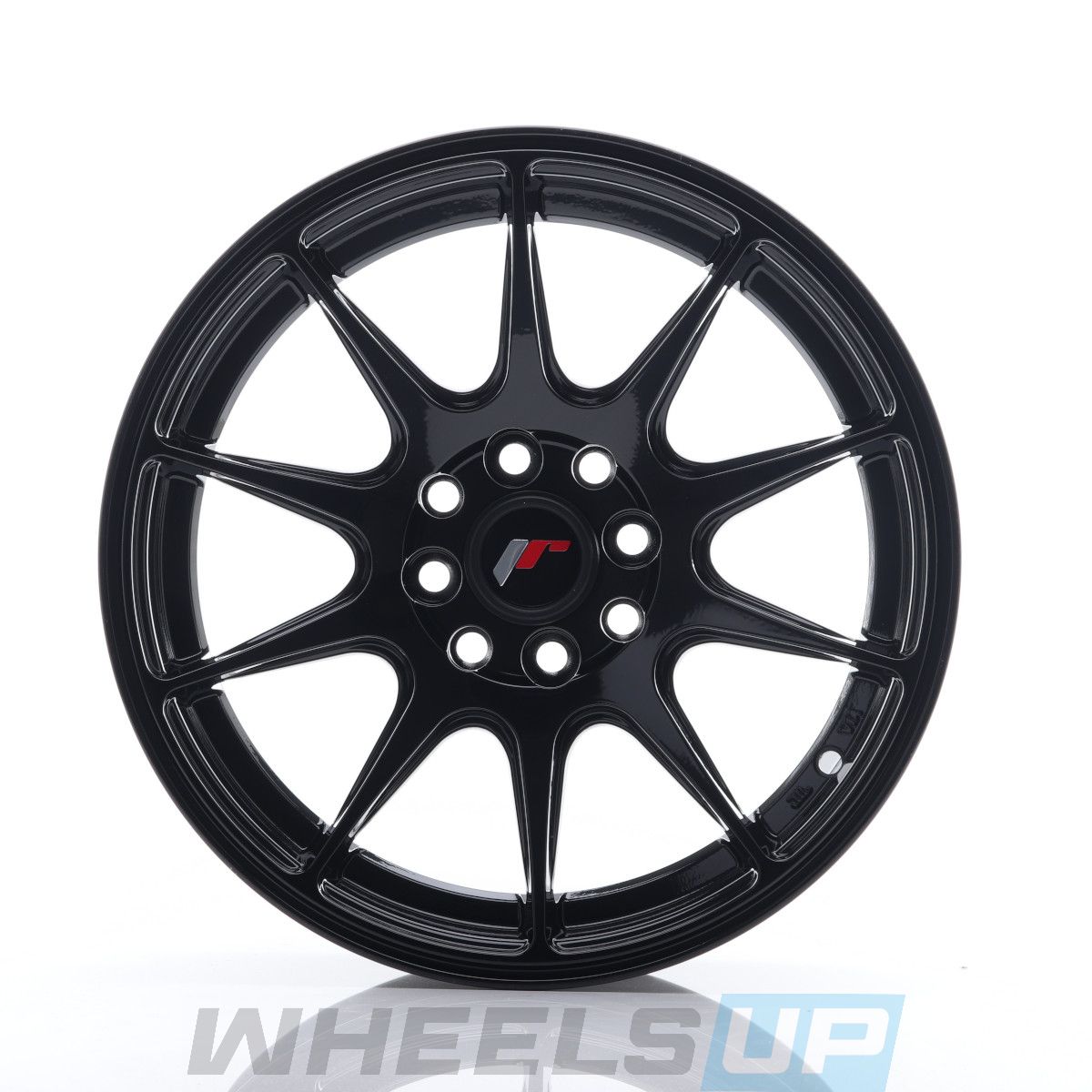 Alu kola Japan Racing JR11 17x7,25 ET35 5x112/114,3 Glossy Black front | Wheelsup.sk