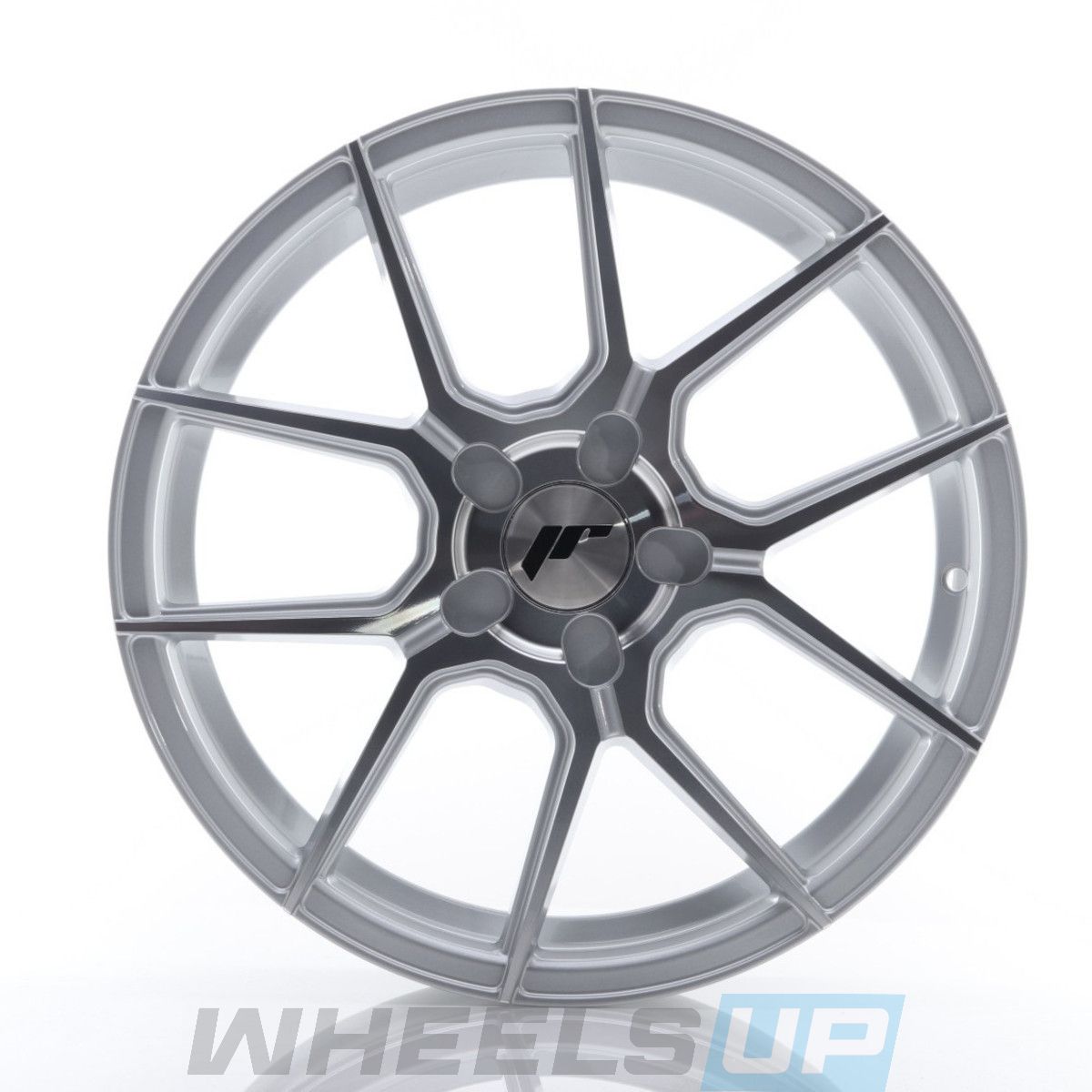 Alu kola Japan Racing JR30 18x9,5 ET20-40 5H BLANK Silver Machined Face front | Wheelsup.sk