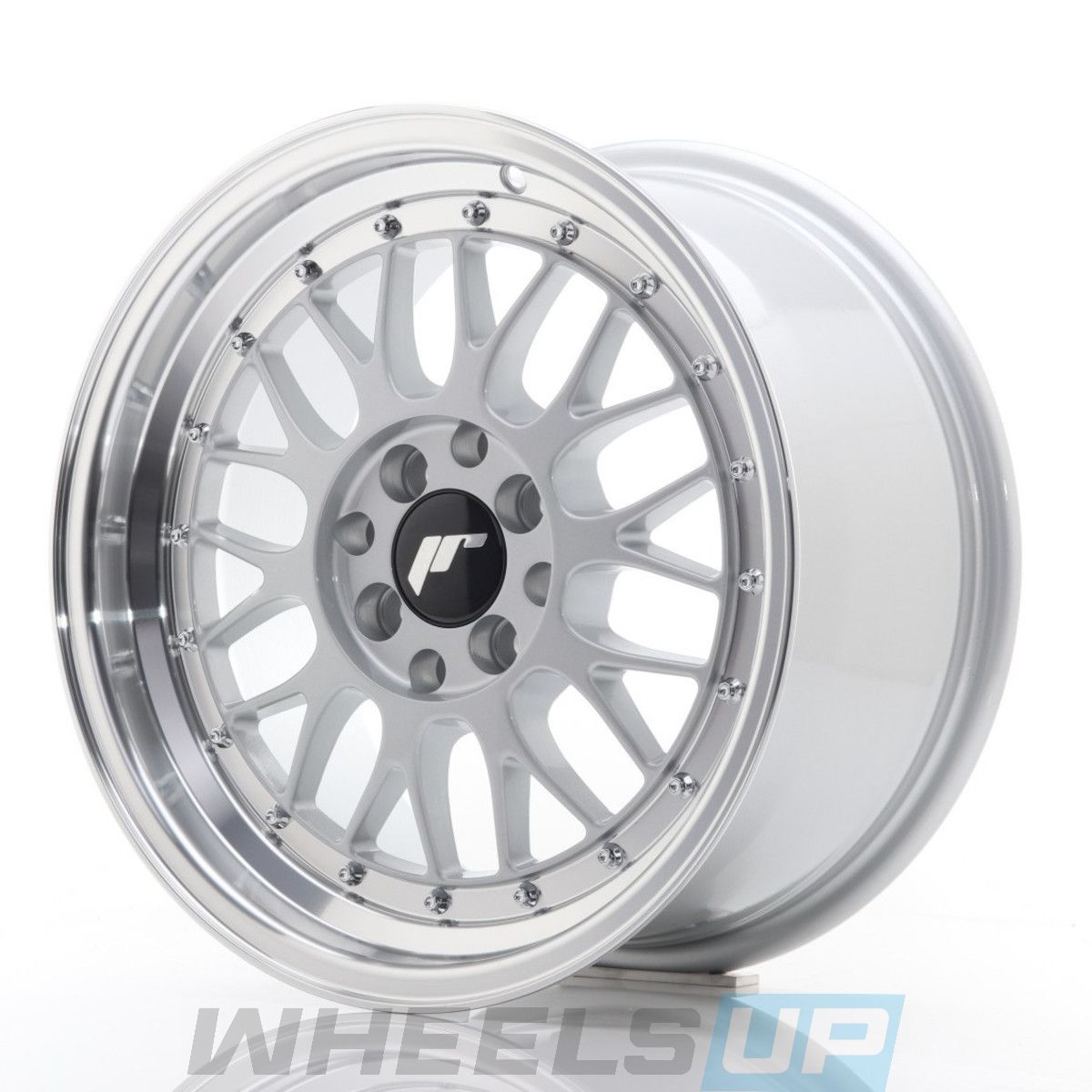 Alu kola Japan Racing JR23 16x8 ET20 4x100/108 Hyper Silver w/Machined Lip left | Wheelsup.sk