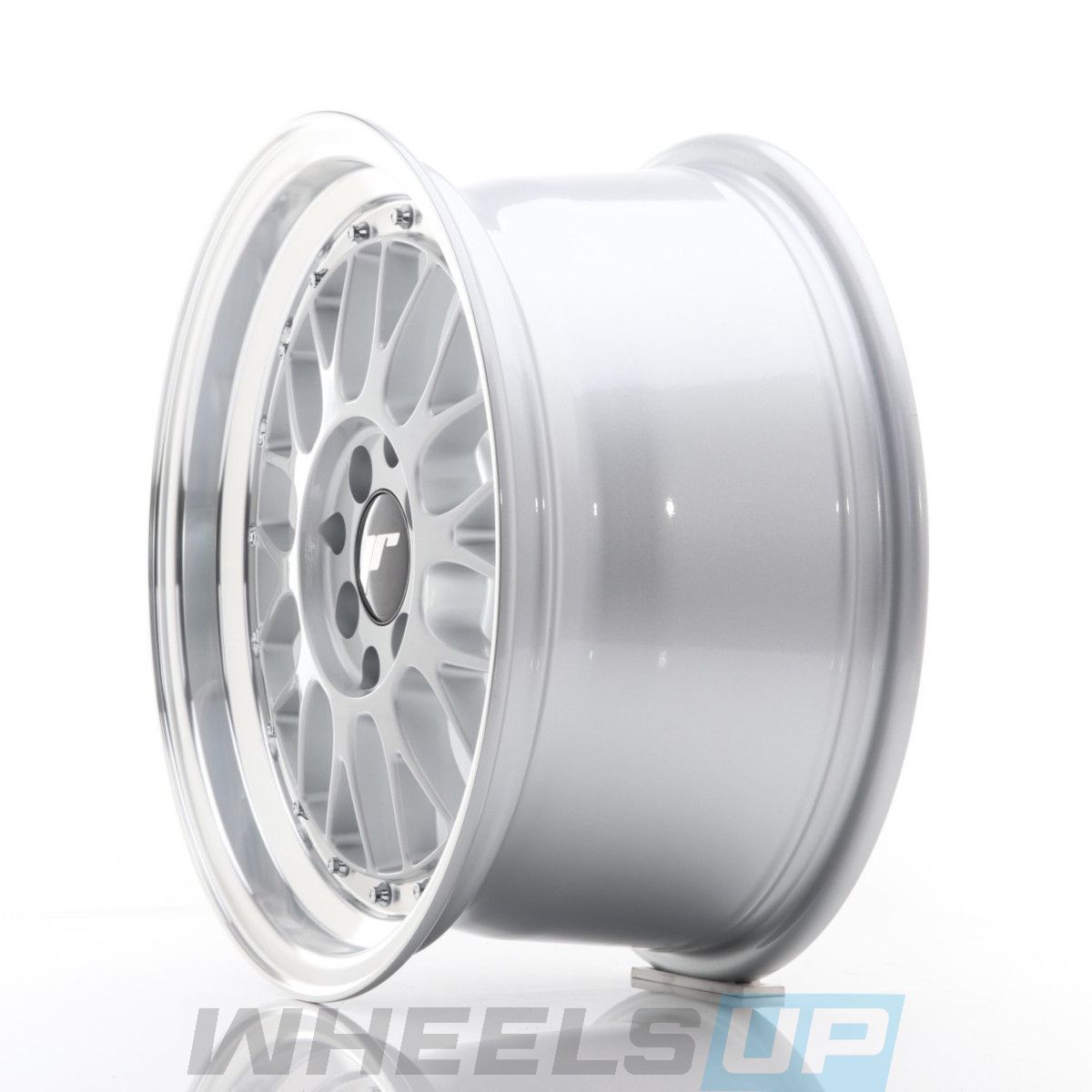 Alu kola Japan Racing JR23 17x8 ET40 5x112 Hyper Silver w/Machined Lip WheelsUp
