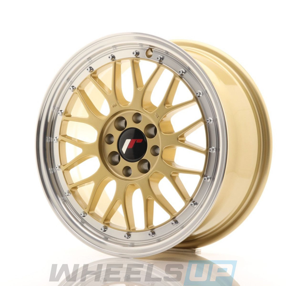 Alu kola Japan Racing JR23 18x8 ET40 5x112 Gold w/Machined Lip left | Wheelsup.sk