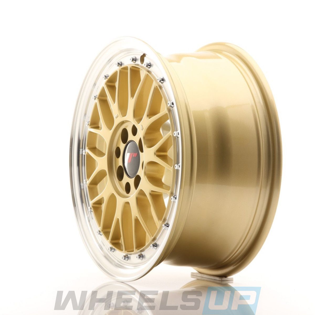 Alu kola Japan Racing JR23 18x8,5 ET35 5x100 Gold w/Machined Lip profil | Wheelsup.sk