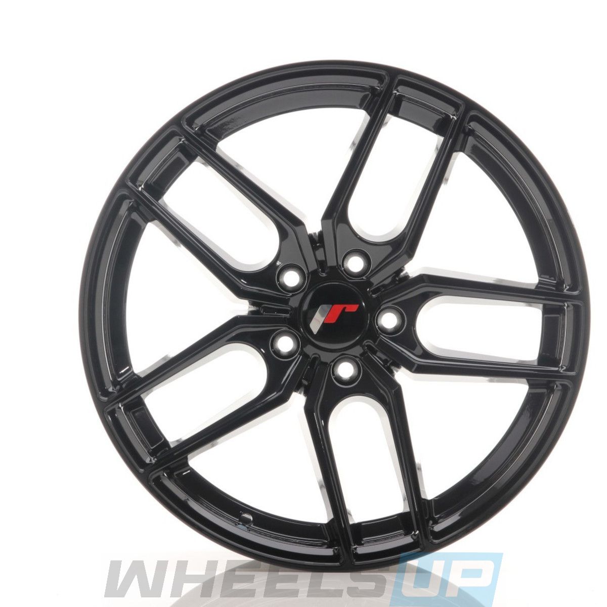 Alu kola Japan Racing JR25 18x8,5 ET40 5x112 Gloss Black front | Wheelsup.sk