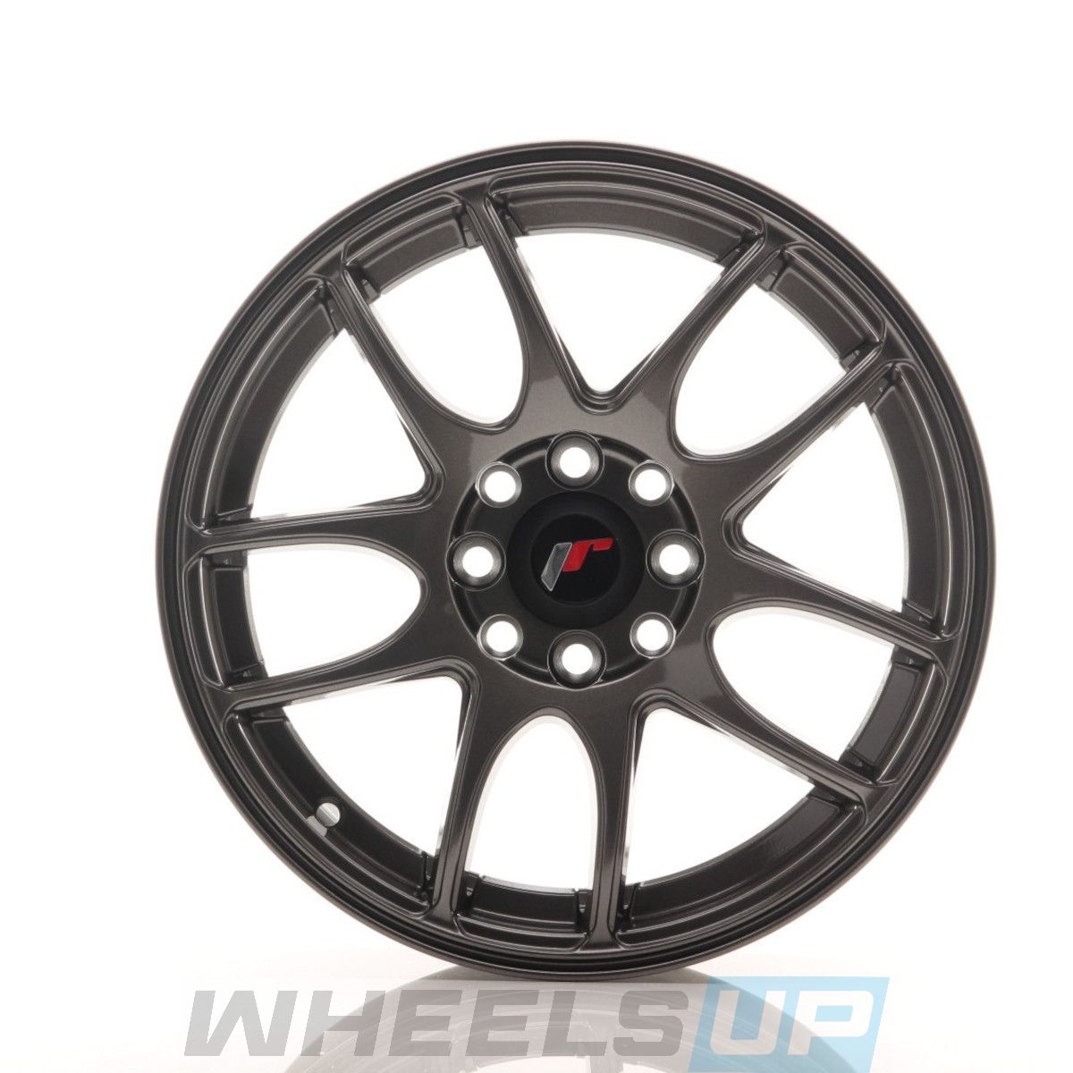 Alu kola Japan Racing JR29 17x8 ET35 5x100/114 Hyper Gray front | Wheelsup.sk