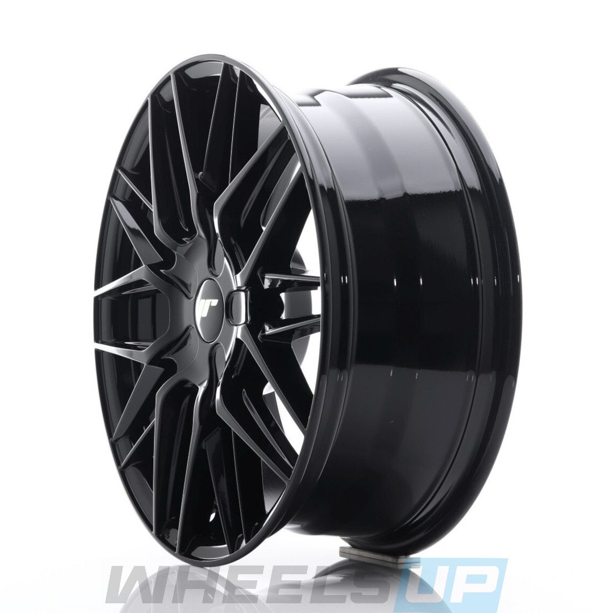 Alu kola Japan Racing JR28 17x8 ET35 5x100 Glossy Black profil | Wheelsup.sk