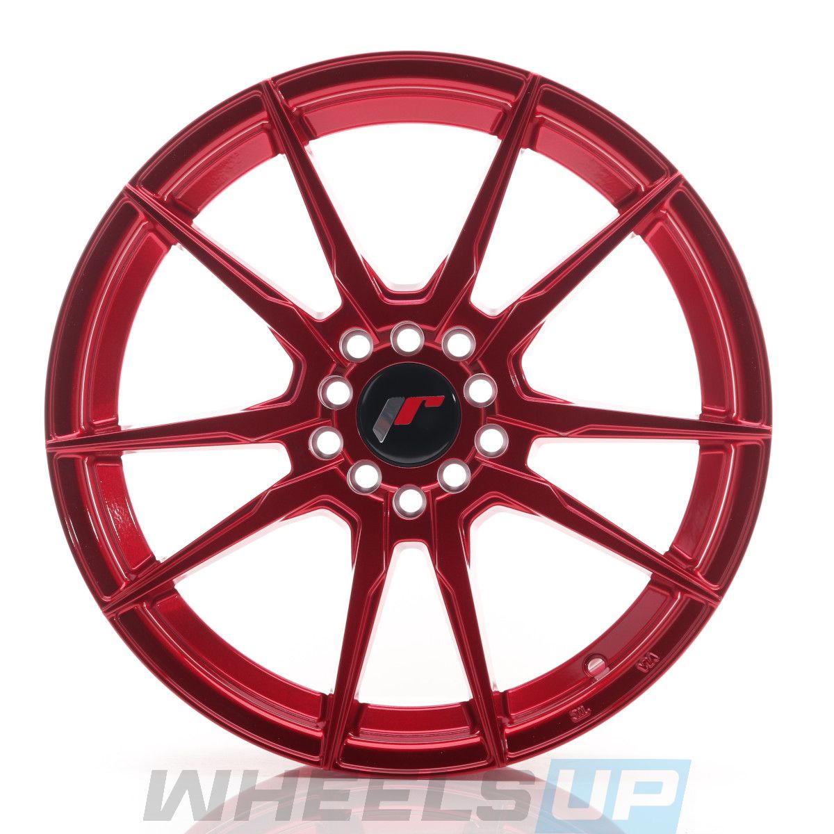 Alu kola Japan Racing JR21 18x8,5 ET40 5x112 Platinum Red front | Wheelsup.sk