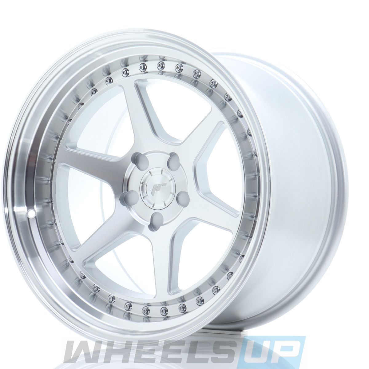 Alu kola Japan Racing JR43 19x8,5 ET15-35 5H BLANK Silver w/Machined Face WheelsUp