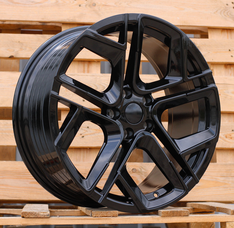 Alu kola pro Volkswagen Y1243 8.5x19 5x112 ET38 57.1 Black | Wheelsup.cz