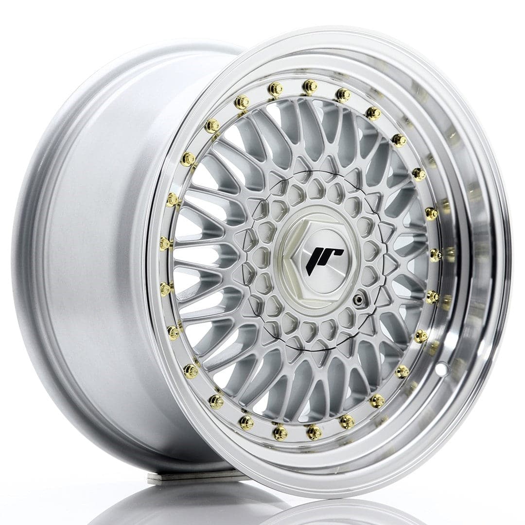 JR Wheels JR9 16x8 ET25 4x100/108 Silver w/Machined Lip - Wheelsup.sk