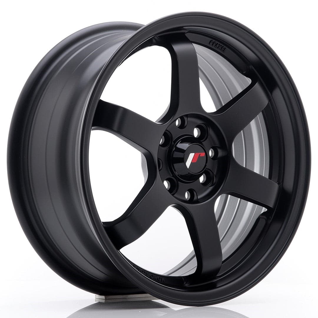 JR Wheels JR3 16x7 ET40 5x100/108 Matt Black - Wheelsup