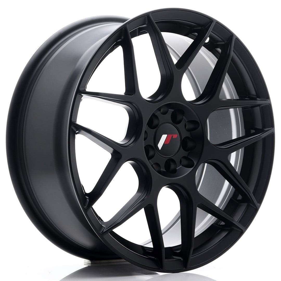 JR Wheels JR18 18x7,5 ET40 5x112/114 Matt Black - Wheelsup