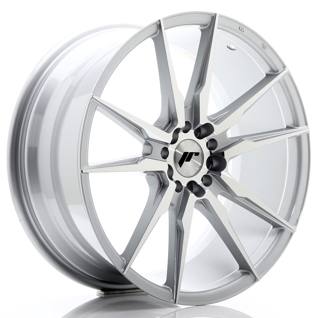 JR Wheels JR21 19x8,5 ET35 5x100/120 Silver Machined Face - Wheelsup