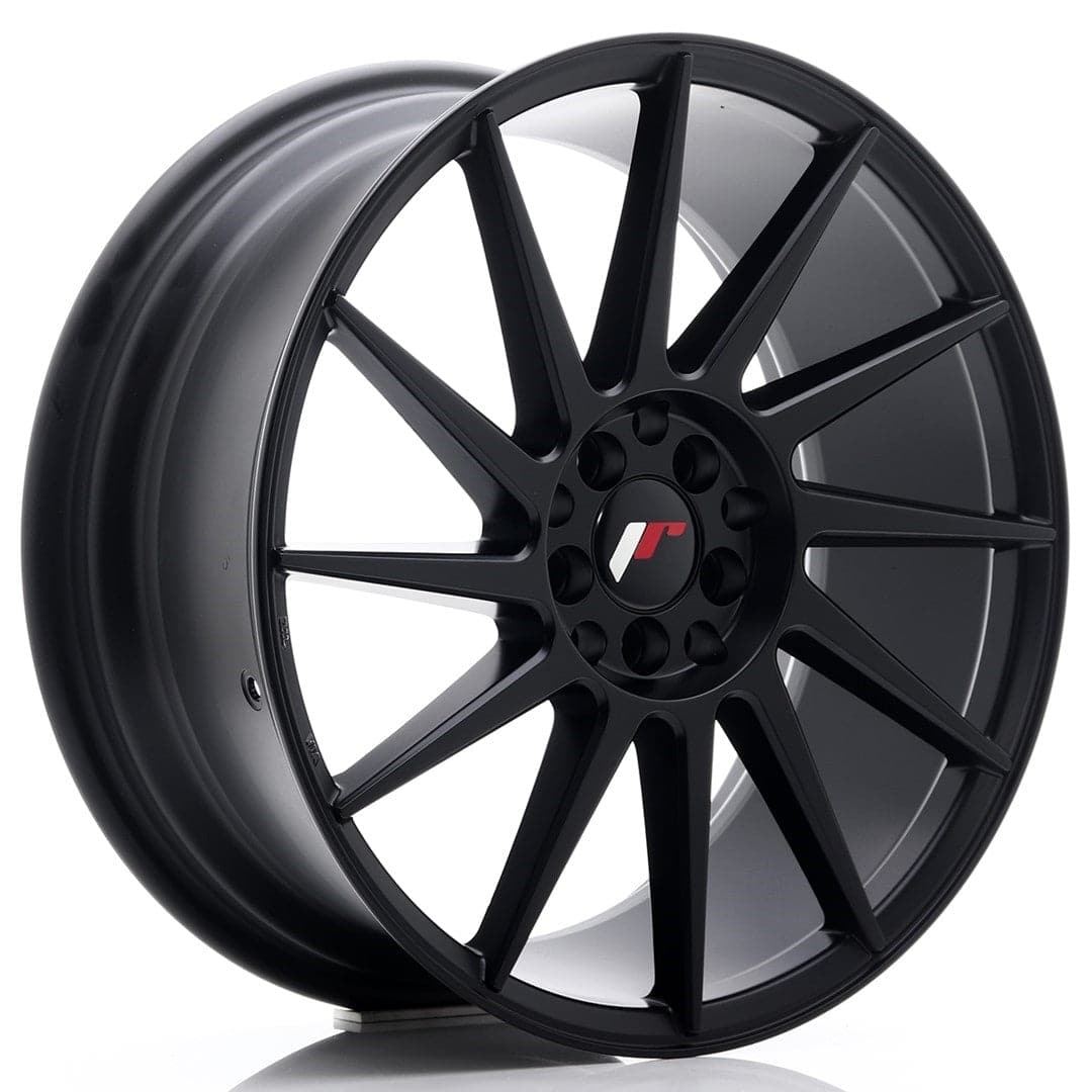 JR Wheels JR22 18x7,5 ET40 5x112/114 Matt Black - Wheelsup