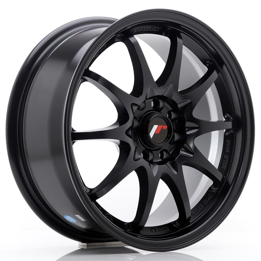 JR Wheels JR5 16x7 ET30 4x100/108 Matt Black - Wheelsup.sk