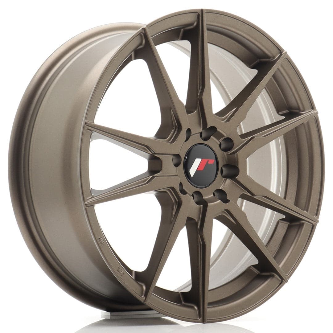 JR Wheels JR21 17x7 ET25 4x100/108 Matt Bronze - Wheelsup