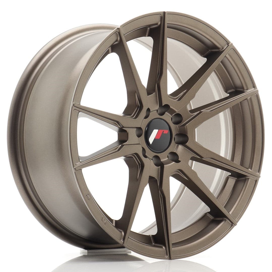 JR Wheels JR21 17x8 ET25 4x100/108 Matt Bronze - Wheelsup