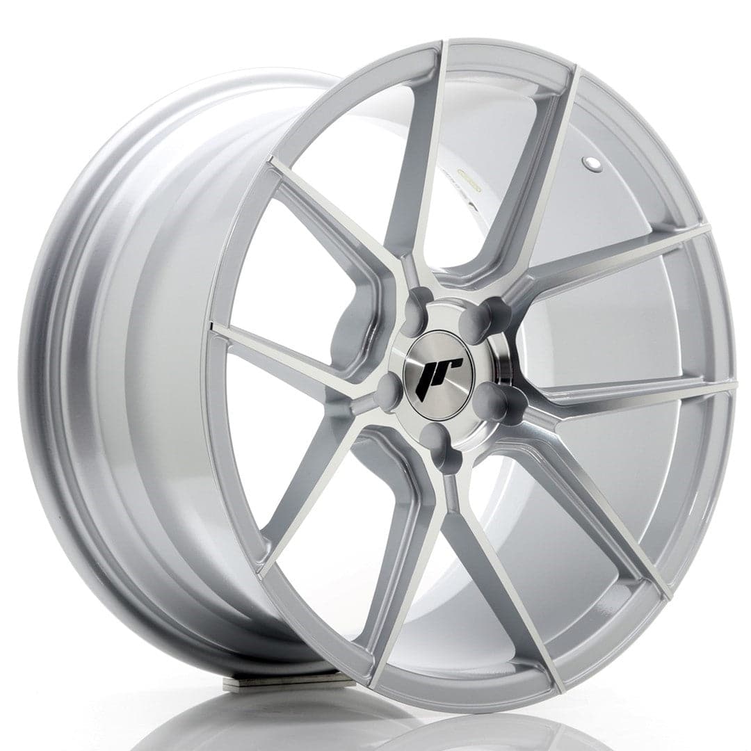 JR Wheels JR30 18x9,5 ET20-40 5H BLANK Silver Machined Face - Wheelsup.sk