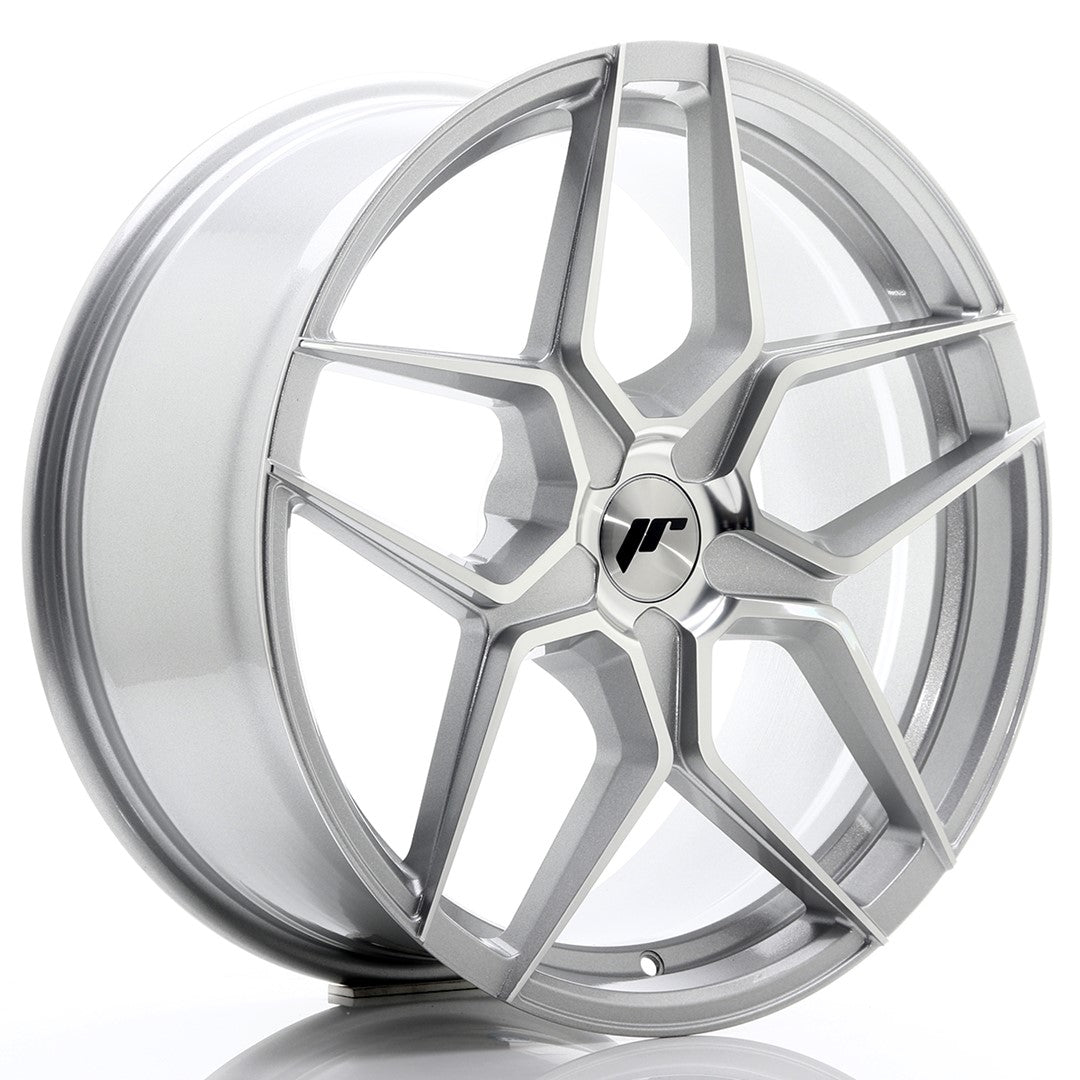 Alu kola Japan Racing JR34 19x8,5 ET40 5x114,3 Silver Machined | Wheelsup.cz