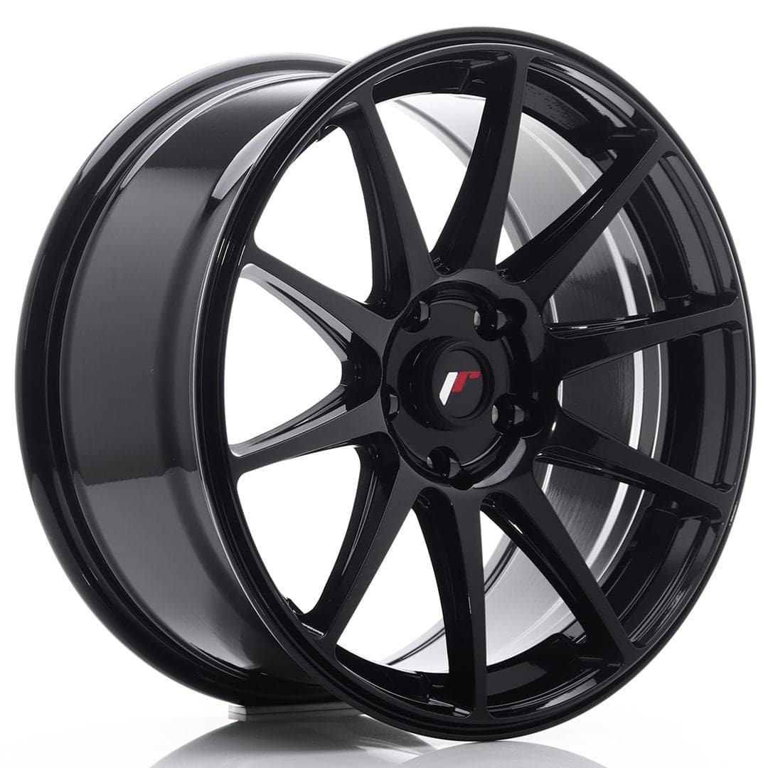 JR Wheels JR11 18x8,5 ET40 5x112 Glossy Black - Wheelsup