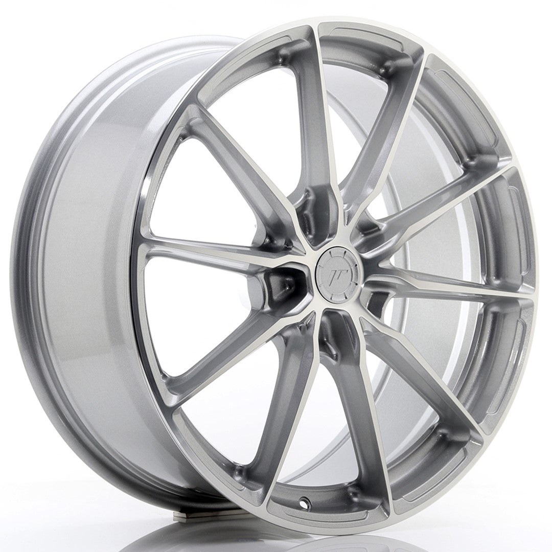 Alu kola Japan Racing JR37 20x8,5 ET35 5x120 Silver Machined