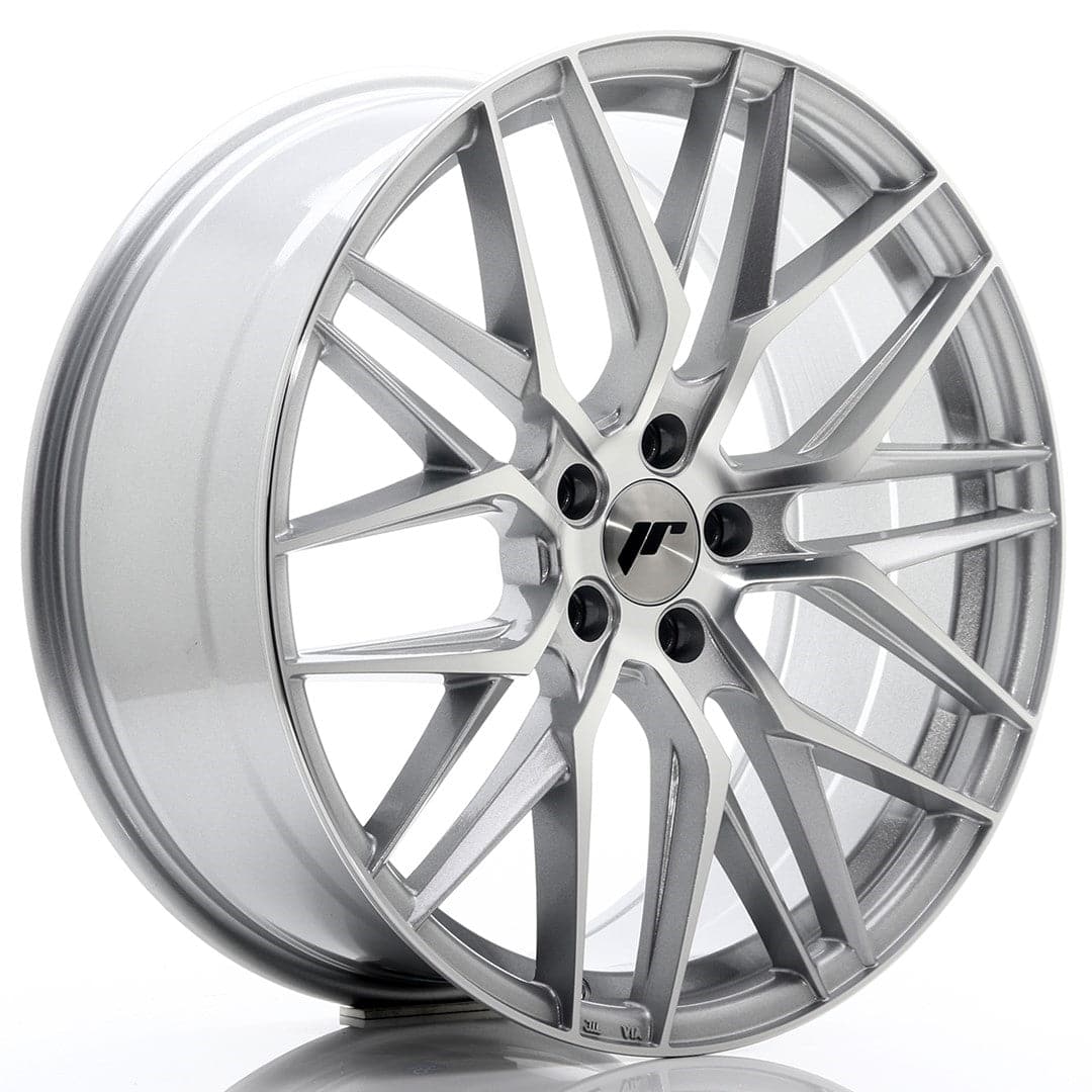 JR Wheels JR28 20x8,5 ET35 5x120 Silver Machined Face - Wheelsup