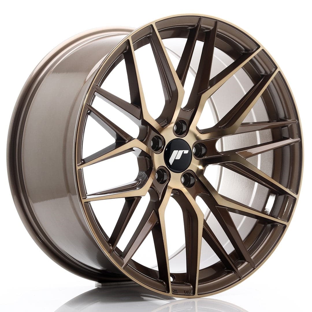 JR Wheels JR28 20x10 ET40 5x112 Platinum Bronze - Wheelsup