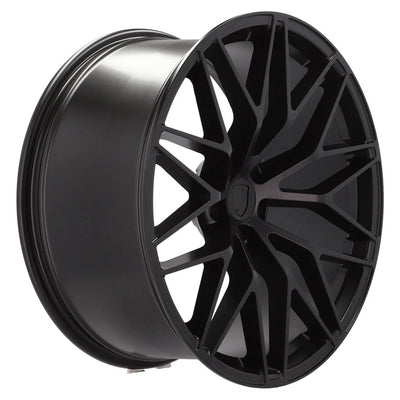 Alu kola pro Porsche 3S1067 10.5x20 5x130 ET64 71.6 Black Half Matt | Wheelsup.cz
