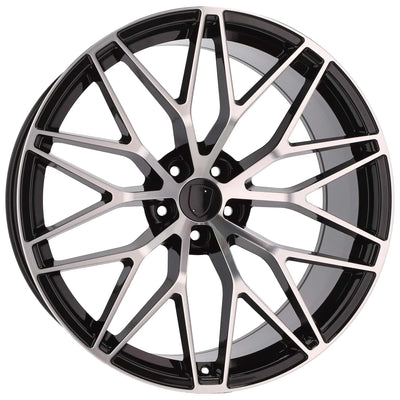 Alu kola pro Porsche 3S1067 10x21 5x112 ET19 66.6 Black Polished