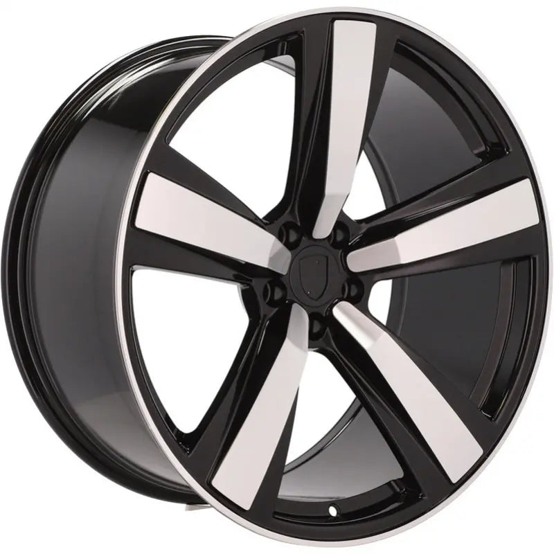Alu kola pro Porsche 3S1239 9.5x21 5x112 ET26 66.6 Black Polished | Wheelsup.cz
