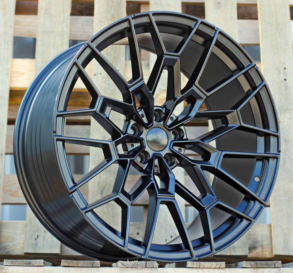 Alu disky pre BMW IN3652F 9.5x20 5x112 ET20 66.6 Čierna