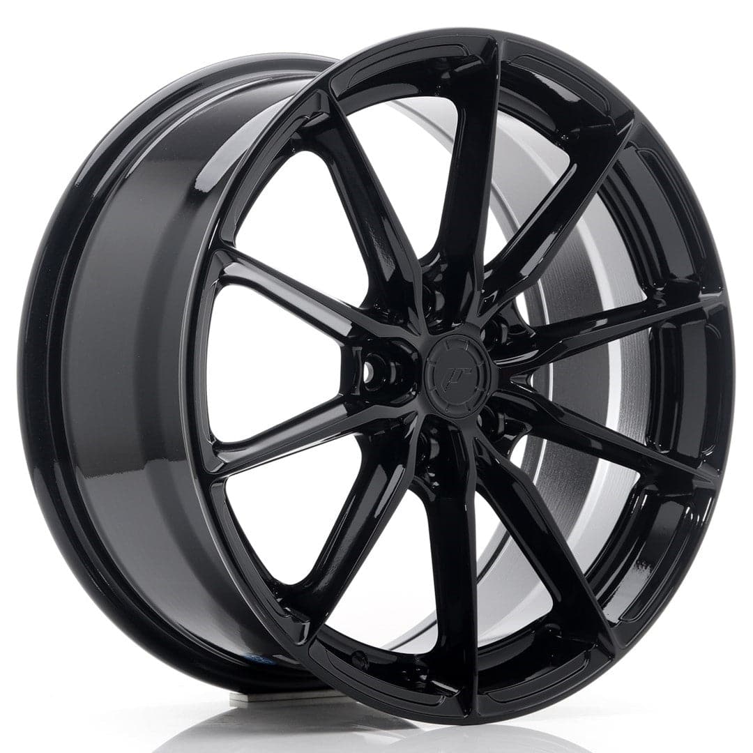 JR Wheels JR37 18x8 ET45 5x112 Glossy Black - Wheelsup.sk