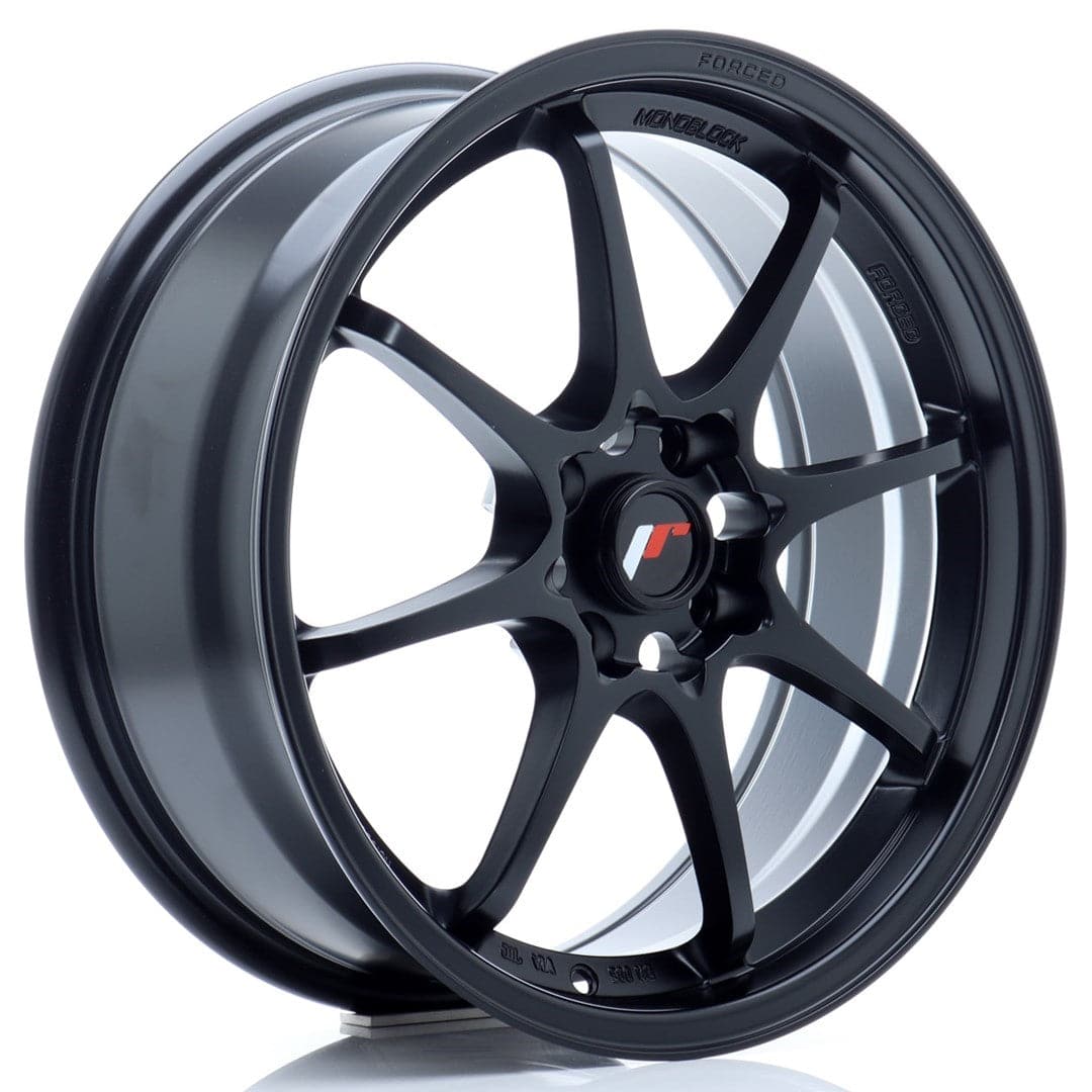 JR Wheels JR5 17x7 ET38 4x114,3 Matt Black - Wheelsup.sk