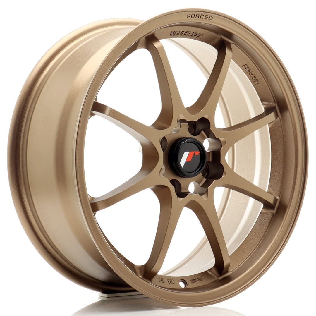 JR Wheels JR5 17x7 ET38 4x114,3 Dark Anodized Bronze - Wheelsup.sk