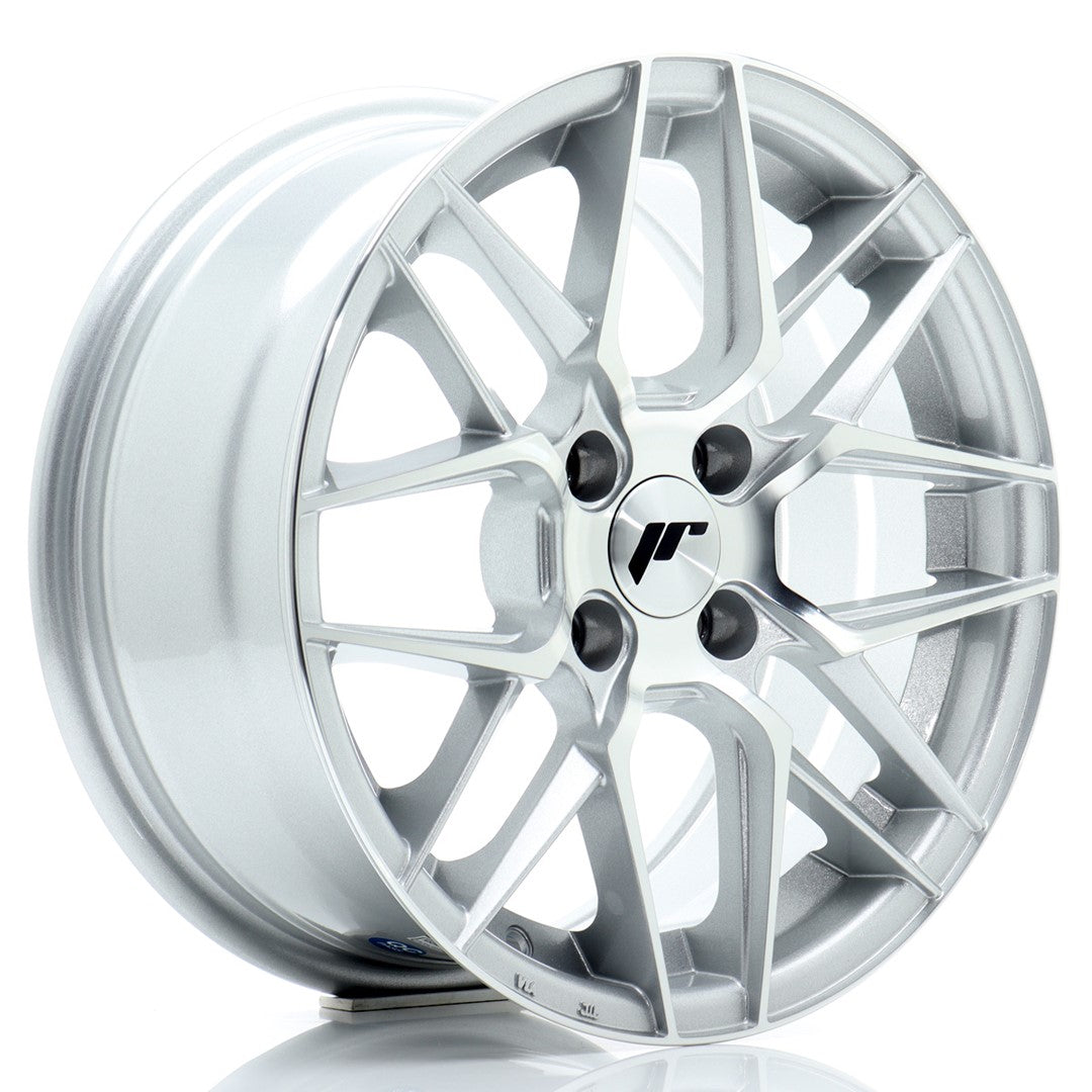 Alu kola Japan Racing JR28 15x7 ET25 4x100 Silver Machined Face WheelsUp