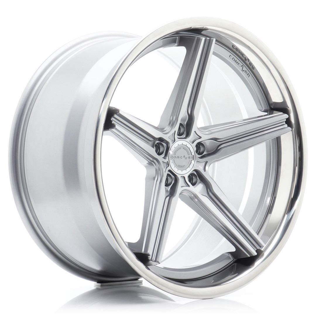 Alu kola Concaver CVR9 21x11,5 ET17-59 BLANK Brushed Titanium | Wheelsup.cz