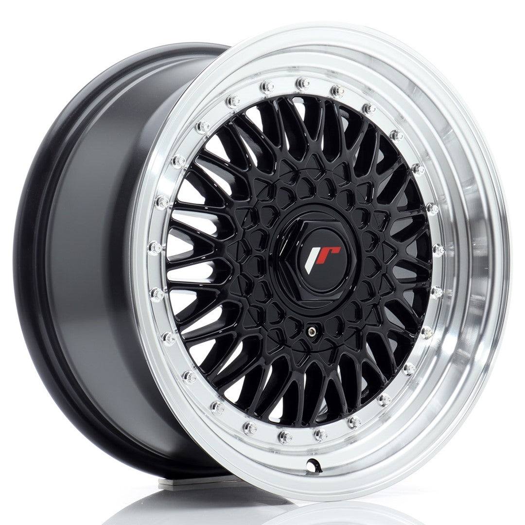 Alu kola Japan Racing JR9 16x7,5 ET25 4x100/108 Gloss Black w/Machined Lip-Alu kola-WheelsUp