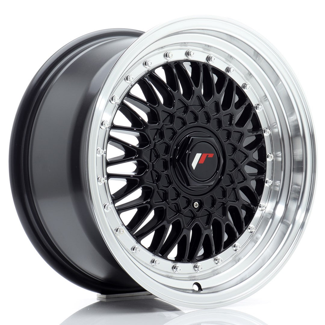 Alu kola Japan Racing JR9 16x8 ET25 4x100/108 Gloss Black w/Machined Lip-Alu kola-WheelsUp